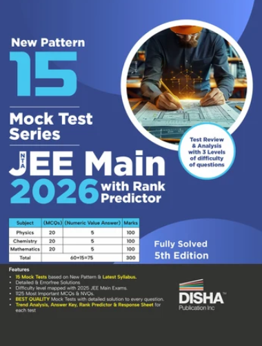 15 Mock Test NTA JEE Main 2026 5th Edition